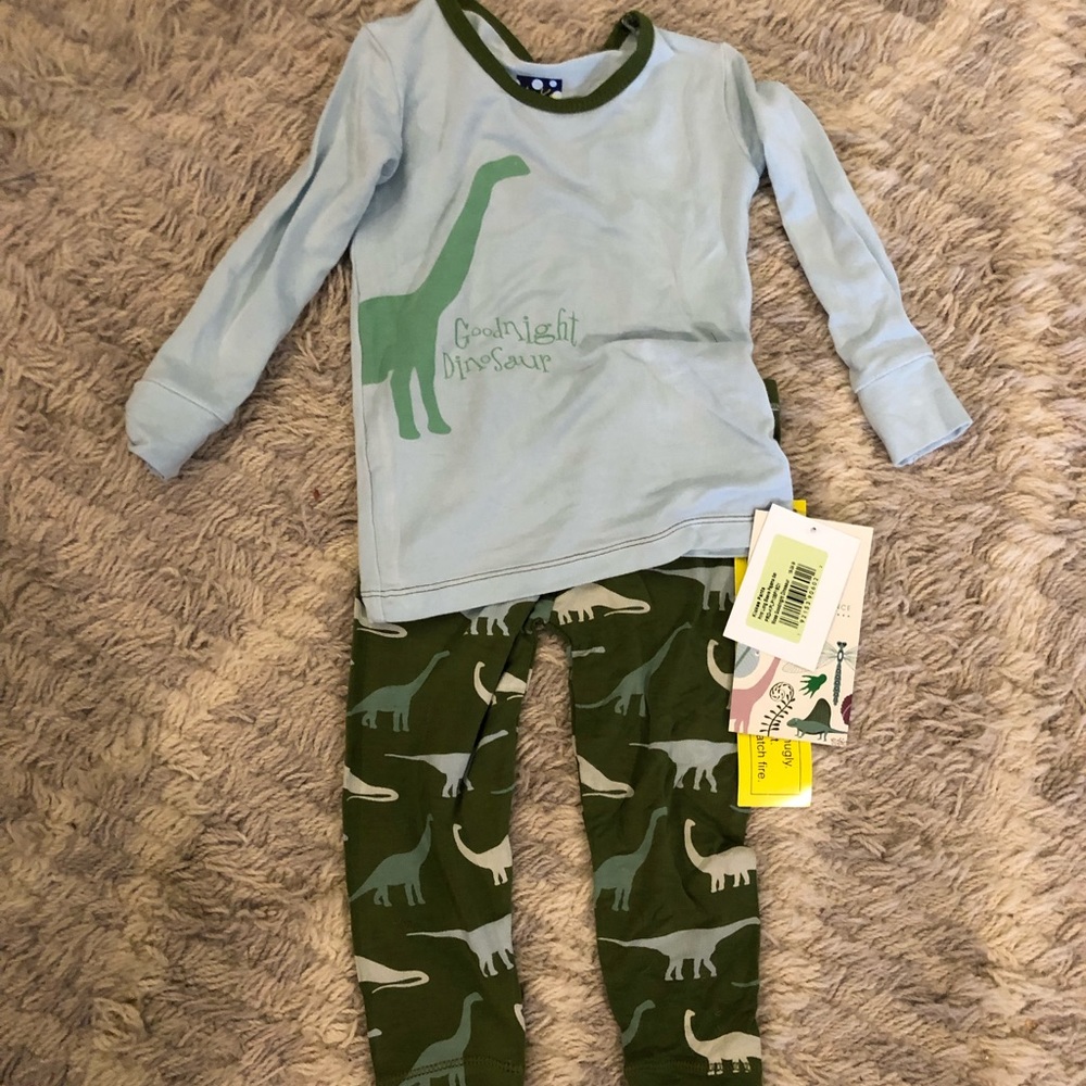 Kickee Pants Pajamas NWT
